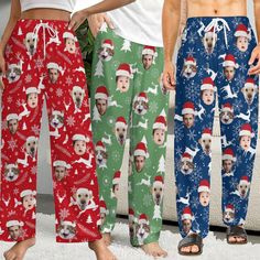 💕Christmas Pajama Pants with Faces, Faces on Pajamas, Face Pajama Pants, Personalized Pajamas with Face, Custom Face Pajamas, Gift for Family💕 ✨Production Details 【 Material description 】 cotton-like 【 Product performance 】 Preferred material: Made of high-quality imitation cotton, the fabric is comfortable and micro-elastic, skin-friendly and breathable. Comfortable sleep: Pajama pants provide enough coverage to provide you with comfort and warmth while you sleep. Appearance Features: Classic pants design, so that you can be very comfortable at home. Wear these soft and comfortable pajama pants every day for a stylish casual experience. Good gift: These pajama pants are perfect as birthday gifts for your friends, family and sisters. 【 Application scenario 】 Suitable for home, business, Family Holiday Pajamas, Pajamas Party, Christmas Pajama Pants, Mens Pajama Pants, Personalized Pajamas, Funny Gifts For Men, Comfortable Pajamas, Womens Pajamas Pants, Pajamas Gift