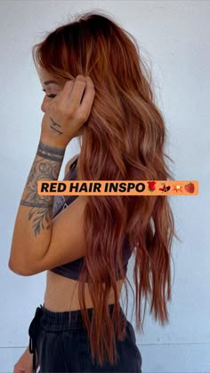 Hair Inspo Ginger, Silver Pixie, Hair Color Auburn, Long Red Hair, Pixie Bob