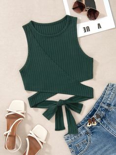 Cute Dress Outfits, Cute Preppy Outfits, Women Tank Tops, Crop Top Outfits, Summer Dress Outfits, Fashion Hacks Clothes, Cute Everyday Outfits, Fashion Design Clothes, Really Cute Outfits