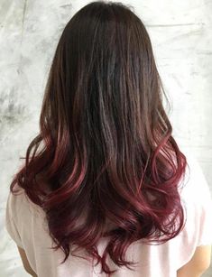 Sandy Brown Hair, Burgundy Brown Hair, Natural Dark Hair, Black Hair Ombre, Dipped Hair, Red Ombre Hair, Golden Brown Hair, Dyed Hair Pastel