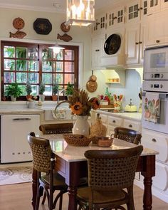 the kitchen is clean and ready to be used for breakfast or brunch time