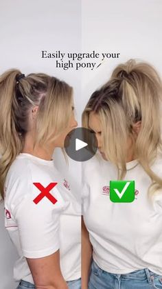 81K views · 3.2K reactions | Do you need a hairstyle you can do in minutes but still look put together? 

Try this ponytail hack that hides your hair tie and instantly elevates a classic ponytail and it works great for high, mid and low pony’s👌🏼 

#hairtutorial #hair #hairstyletutorial #hairstylevideo #hairinspo #hairhacks #partyhair #easyhairstyles #easystyle #quickhairstyles #simplehairstyles #hairup #stylist #style | Jamie Lyn Vandenberg Ponytail Hack, Classic Ponytail, Look Put Together, A Hairstyle, Party Hairstyles, Hair Tie, Hair Videos, Up Hairstyles