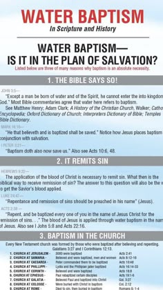 Apostolic Preaching, Salvation Scriptures, Water Baptism, Bible Study Template, Soul Winning, Bible Commentary, Sacred Scripture, Understanding The Bible