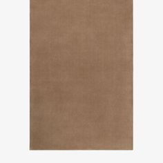 a brown rug with a white background