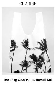 https://citadinedesigns.com/products/icon-bag-coco-palms-hawaii-kai Trendy Bags, Timeless Home, Cotton Bags, Bags Handmade, Shoulder Bags For Women, Vegan Bags, Conscious Fashion, Women's Handbags, Womens Crossbody Bag