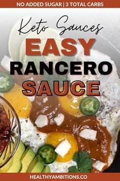 the keto sauce recipe is easy to make and delicious