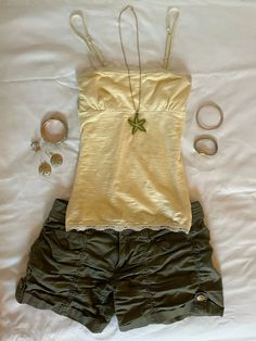 Funky Outfits, Cute Everyday Outfits, Lookbook Outfits, Green Plants