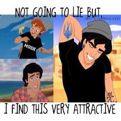 I could do without the face piercing, but DAMN Disney Amor, Fine Guys, Timmy Turner, Disney Boys, Disney Princes