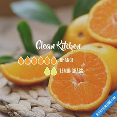 Clean Kitchen - Essential Oil Diffuser Blend Diffuser Oils, Doterra Diffuser Blends, Yl Essential Oils