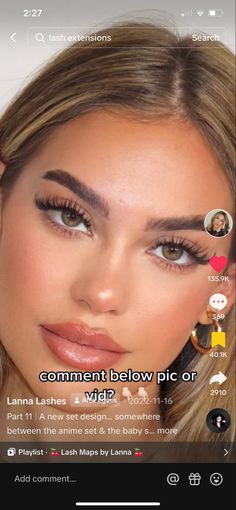 Lash Extensions With Glasses, Bridal Lashes, Long Ponytail Hairstyles, Lash Extensions Makeup, Lash Extensions Styles, Eyelash Extensions Styles, Cute Eye Makeup, Pretty Lashes, Eyelash Sets