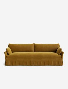 an image of a couch that is yellow