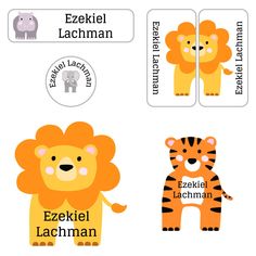 preschool labels pack zoo animals Wild Animals Prek Activities, Zoo Animals Preschool Activities Art, Zoo Animals Preschool Activities Free, Zoo Theme Preschool Activities Free Printable, Zoo Animal Books For Preschool, Zoo Animal Activities, Zoo Animals Preschool, Preschool Labels, Labels For Kids