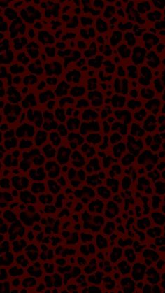 an animal print pattern in red and black