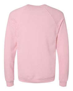 Doggie Baby Rib Gameday Hooded Pullover - PINK - XL | Bella + Canvas Sponge Fleece Crewneck Sweatshirt in Pink Size XL | Triblend DG, BC, B Pink Fleece Crew Neck Sweatshirt, Pink Long Sleeve Washed Sweatshirt, Pink Long Sleeve Urban Sweatshirt, Pink Crew Neck Soft-washed Sweatshirt, Pink Soft-washed Long Sleeve T-shirt, Raglan Sweatshirt, Hooded Pullover, Crewneck Sweatshirt, Bella Canvas