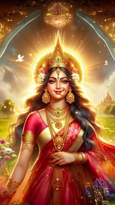 Maa Parvati is a Hindu deity, also known as Shakti, Kali, and Durga, among many other names. AI images of Maa Parvati can be found on various online platforms, including stock photo websites, artistic design sites, and cultural content portals. These images often depict her in different forms, such as full Hindu goddess, MP-3 Gayatri, Manjari Parvati, etc. The goddess is also featured in various artwork, iconography, and temple murals, and many people post photos of and paintings of Maa Parvati on social media sites like Instagram. Parvati Goddess Wallpaper, Maa Parvati Goddesses, Aadi Shakti Goddesses, Kali Maa Images, Durga Maa Aesthetic, Parvati Goddess Art, Indian Goddess Aesthetic, Ma Parvati, Parvati Goddess