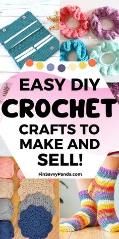 easy crochet crafts to make and sell