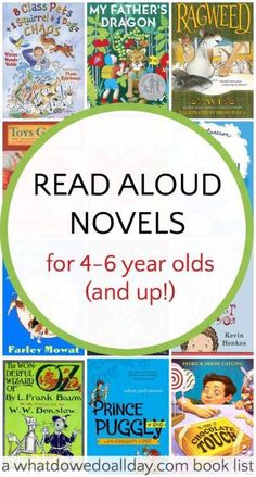 Read Aloud Chapter Books for 4 and 5 (and 6) Year Olds Kindergarten Chapter Book Read Alouds, Chapter Books For Kindergarten, Read Aloud Chapter Books, Kid Books, Reading Aloud, Full Disclosure, Kindergarten Teacher