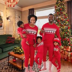 2024 Christmas PJs- Red. Matching Family Christmas Pajamas- Couples, Kids. WickedYo. Matching Family Christmas Pajamas, Red Pajamas, Christmas Wear, Family Christmas Pictures, Family Pajama Sets, Mom And Son, Family Look, Pajama Outfits, Pajama Suit