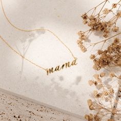 The Gold Mama Necklace features elegant cursive lettering on an adjustable chain with two length settings (15", 16", 17").
 

This minimalist necklace is the perfect jewelry gift for mom! Puffy Heart Necklace, Cursive Lettering, Mama Necklace, Mother Jewelry, Cursive Letters, London Blue Topaz Ring, Best Gifts For Her, Stacked Jewelry, Solid Gold Jewelry