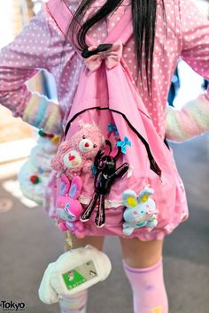 Harajuku Fashion Decora, Decora Girl, Harajuku Accessories, Decora Fashion, Decora Harajuku, Harajuku Decora, Oshare Kei, Fashion Japanese