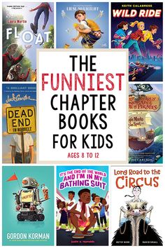 the funniest character books for kids ages 3 to 12 are great read alouds