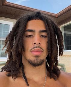 Freeform Dreads, Loc Appreciation, Freeform Locs, Mens Twists Hairstyles, Dreadlocks Men, Mens Dreads, Light Skin Men, Dreadlock Style, Beard Hairstyle