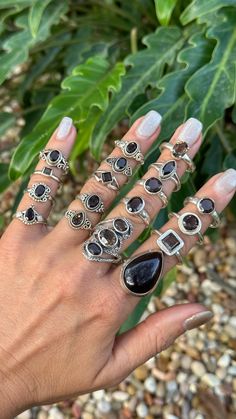 You will receive one smoky quartz .925 silver ring Choose your ring and size checkout Photos are numbered with size Emo Rings, Afro Jewelry, Smoky Quartz Ring, Dope Jewelry, Spring Hill, Funky Jewelry, Jewelry Lookbook, 925 Silver Ring, Quartz Ring