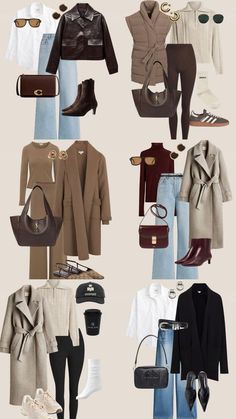 Classy Casual Summer Outfits, Outfits For Office Work, Best Business Casual Outfits, Casual Chic Fall, Nyc Outfits, Chic Winter Outfits, Capsule Closet, Winter Fashion Outfits Casual, Fashion Capsule