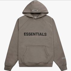 Nwot Authentic Essentials Fear Of God Unisex Hoodie Sz Xl Bday Wishlist Sweatshirts & Hoodies, Essentials Hoodie Women, Essentials Hoodie Brown, Essentials Fear Of God Outfit Women, Essentials Hoodie Outfit Women, Gray Essentials Hoodie, Brown Essentials Hoodie, Fear Of God Essentials Outfit, Essential Hoodie Outfit