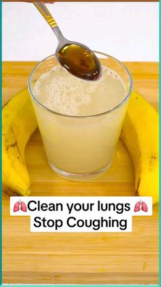 Breathe easy with this DIY lung-cleansing elixir! Crafted with all-natural ingredients, our recipe harnesses the power of nature to soothe your lungs and silence those pesky coughs. Sip away congestion and welcome clear, revitalized breathing. Ready to give your lungs some love? Try our simple, effective remedy today! #NaturalRemedy #LungHealth #CoughRelief #HealthyLiving #DIYRecipe Lung Cleansing, Cleansing Drink, Healthy Juicer Recipes, How To Stop Coughing, Healthy Juice Drinks, Herbal Remedies Recipes, Food Health Benefits, Healthy Drinks Smoothies, Healthy Juice Recipes