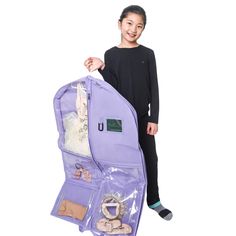 PRICES MAY VARY. 80%Polyester, 20% PVC It’s All in the Bag – Kendall Country has thought of everything so you don’t forget anything. Give every kid garment and accessory a comfy home in your 40 in. travel bag with a pop of purple color and fun. (Fun)ctional – Enjoy the entire process from packing to performing with a dress garment bag for recitals, pony competitions, weddings, and theatre. Your dance bag is the multifunctional magic you need to arrive in style. Pockets Galore – Pack and transpor Dance Garments, Personalized Clutch, Kids Garments, Bridal Accessories Jewelry, Dance Bag, Towel Collection, Fun Fun, Garment Bag, Grandparent Gifts