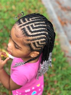 Kids Cornrow Hairstyles, Cornrows Natural Hair, Cabello Afro Natural