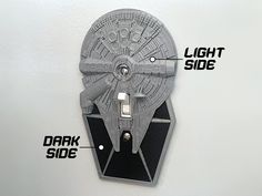 Star Wars Light Switch, Star Wars Decor, Light Switch Cover - Etsy Star Wars Nerd Room, Star Wars Room Ideas, Room Ideas Boys, Star Wars Boys Room, Diy Lightsaber