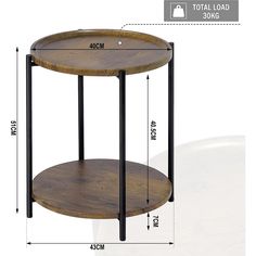 Lyan End Table Trunk Bedside Table, Cabinet Dining Room, Storage Trunks, Round Table Top, Move It, Small Table, Bedroom Study, Decorate Your Room