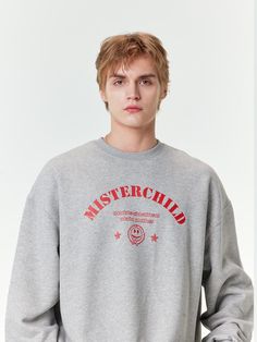 This is a casual and comfortable sweatshirt that is made out of high quality cotton and polyester blend fabric. With design detail of graphic artwork print on the front chest, it gives a trendy and casual mood.- Minimal distortion and shrinkage after wash- Triple stitches on all hems- Graphic artwork print on the front chest Graphic Artwork, Artwork Print, Grey Sweatshirt, Making Out, Design Details, Arch, Top Outfits, Mens Outfits, Sweatshirts