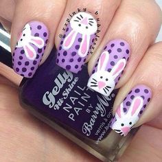 30 Easy Spring and Easter Nails You Can Do At Home Nail Simple, Holiday Nail Designs, Nagel Tips