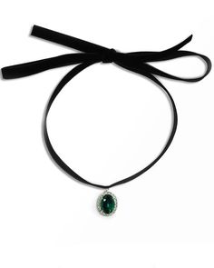 Joomi Lim Countess Velvet Choker - BLACK Rosario Necklace, Ribbon Accessories, Velvet Choker Necklaces, Princess Necklace, Ribbon Necklace, Velvet Choker, How To Make Ribbon, Black Choker, Mode Inspo