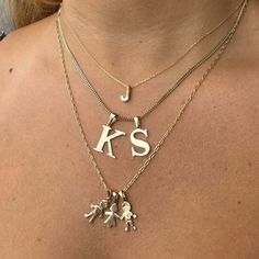 This 14K Gold Block Initial Letter Necklace Charm is perfect for adding a personal touch to any outfit. With a 14mm letter height, it is both eye-catching and delicate. Choose a chain to complement the charm and make it a unique and meaningful piece of jewelry. Chain sold separately. Item Information Metal: 14k Gold Approx. Weight: 0.8-1.3g Letter Height: 14mm Luxury 14k Gold Initial Necklace, Luxury Yellow Gold Initial Necklace, Luxury Yellow Gold Initial Necklace With Diamond Accents, Body Jewelry Men, Luxury Yellow Gold Initial Pendant Jewelry, Gold-tone Jewelry With Adjustable Chain And Initial Pendant, Initial Letter Necklace, 1000 Gifts, Rainbow Pearl