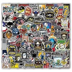 an image of many different stickers