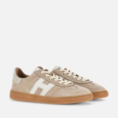 Retro Elements, Cool Sneakers, Hogan Shoes, Hogan Sneakers, Amber Color, Flat Sneakers, Nappa Leather, Womens Flats, Small Bags