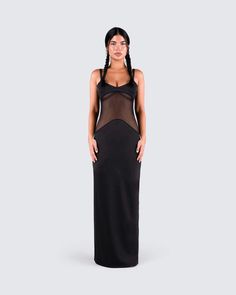 Tahlia Black Rhinestone Maxi Dress Sleeveless Maxi Dress With Built-in Bra For Evening, Elegant Floor-length Maxi Dress For Club, Stretch Slip Dress For Night Out, Evening Bodycon Mesh Maxi Dress, Evening Bodycon Maxi Mesh Dress, Bodycon Maxi Slip Dress For Night Out, Maxi Length Bodycon Slip Dress For Night Out, Elegant Mesh Dress With Sheer Back For Club, Evening Bodycon Maxi Slip Dress