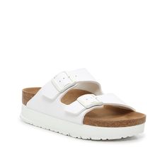 Birkenstock-Papillio by Birkenstock Arizona Platform Slide Sandal - Women's Slide into your new go-to this warm weather season with the Arizona platform slide sandal from Papillio by Birkenstock. This pair features the comfort you know and love from the brand, now with a chunky platform for a trendy finish to your look. Birkenstock Papillio, Weather Seasons, Platform Slides, Womens Slides, Birkenstock Arizona, Chunky Platform, Slide Sandals, Warm Weather, Birkenstock