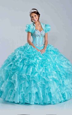 Shop Ball Gown Sweetheart Sleeveless Floor-length Organza Quinceanera Dresses with Lace-up and Bolero Online. Ellen Bridals offers tons of high quality collections at affordable prices. Free shipping Now! Sleeveless Corset Back Gown For Quinceanera, Princess Quinceanera Dress With Ruffles For Sweet 16, Princess Style Quinceanera Dress With Ruffles For Sweet 16, Sweet 16 Quinceanera Dress With Sweetheart Neckline, Sleeveless Ruffled Ball Gown For Quinceanera, Sweet 16 Ball Gown With Ruffles And Fitted Bodice, Quinceanera Ball Gown With Ruffles And Sweetheart Neckline, Fitted Quinceanera Dress With Ruffles For Sweet 16, Fitted Quinceanera Dress With Sweetheart Neckline And Ruffles