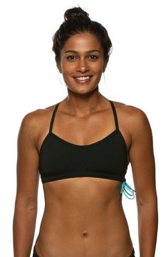 Sporty Stretch T-back Halter Top, Fitted T-back Halter Top For Gym, Sporty T-back Halter Top For Sports, Sporty T-back Halter Top For Gym, Sports Swimwear With Built-in Bra And Tank Straps, Nylon Swimwear With Built-in Bra For Training, Stretch T-back Swimwear For Training, Strappy Back Sports Bra For Training, Sporty Fitted Halter Top With Built-in Bra