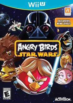 angry birds star wars on the cover of a playstation ps4 game with angry birds characters