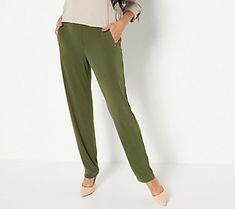 Upgrade your casual style with these slim leg, pull-on pants. The comfort of sweats combined with the look of a pair of trousers will have these bottoms in heavy rotation. From Susan Graver. Shaving Beard, Adaptive Clothing, Susan Graver, Cuddl Duds, Beauty Storage, American Leather, Slim Leg Pants, Beard Care, Trim Detail