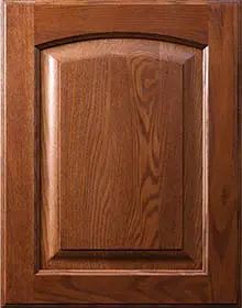 a close up view of a wooden cabinet door with woodgrain and grain pattern