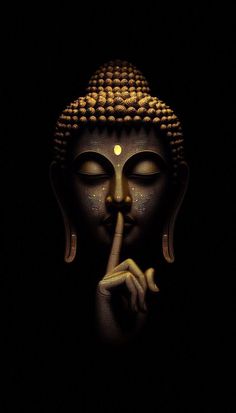 an image of a buddha with his finger in his mouth