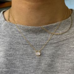 East West Diamond Necklace The Family Stone, Great Aunt, Stone Feature, Oval Stone, East West, Oval Diamond, Cable Chain, Stone Rings, Beautiful Necklaces