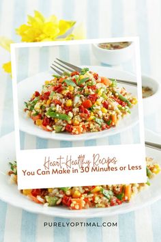 heart healthy recipes Heart Healthy Recipes, Heart Healthy, Tomato Salsa, 30 Minutes, Healthy Lifestyle, Healthy Recipes, Canning